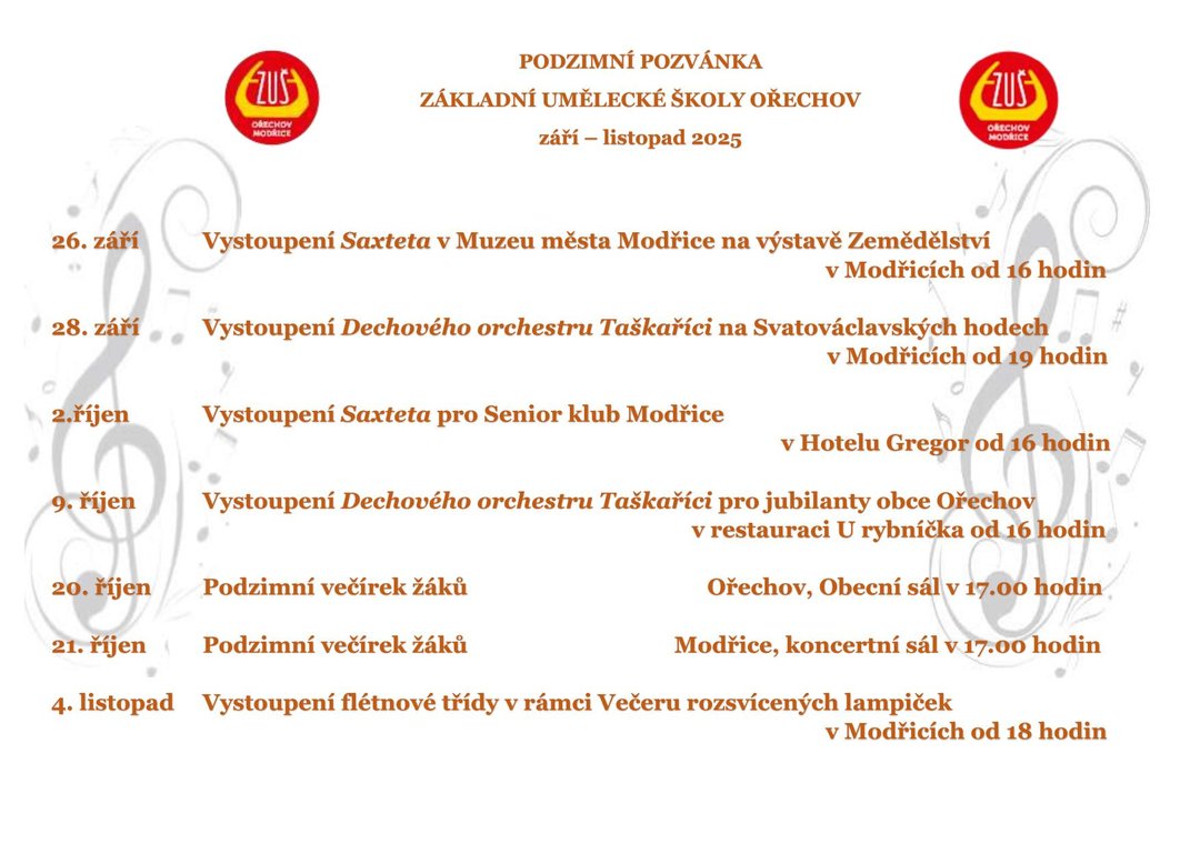 Pozvánka září - listopad 2025