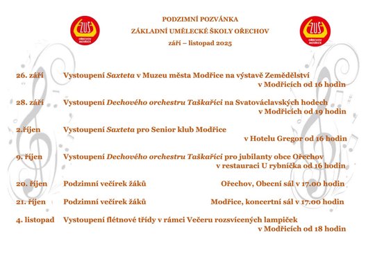 Pozvánka září - listopad 2025