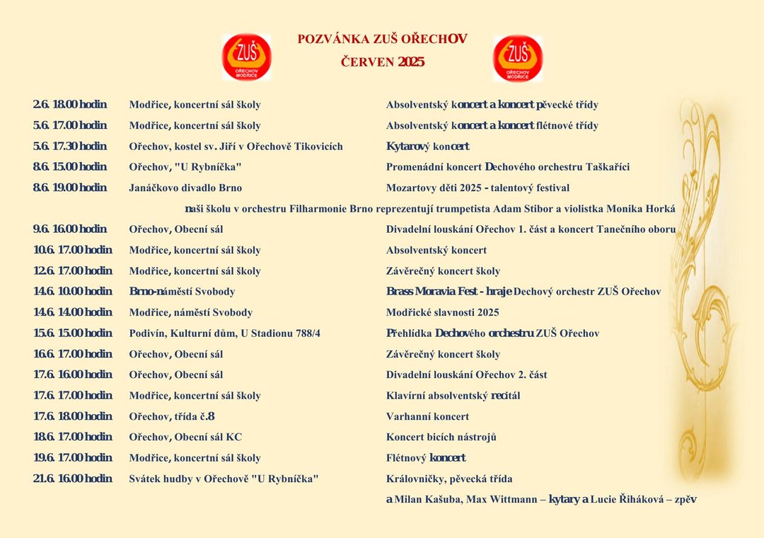 Pozvánka červen 2025