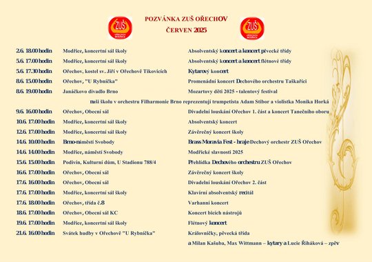 Pozvánka červen 2025